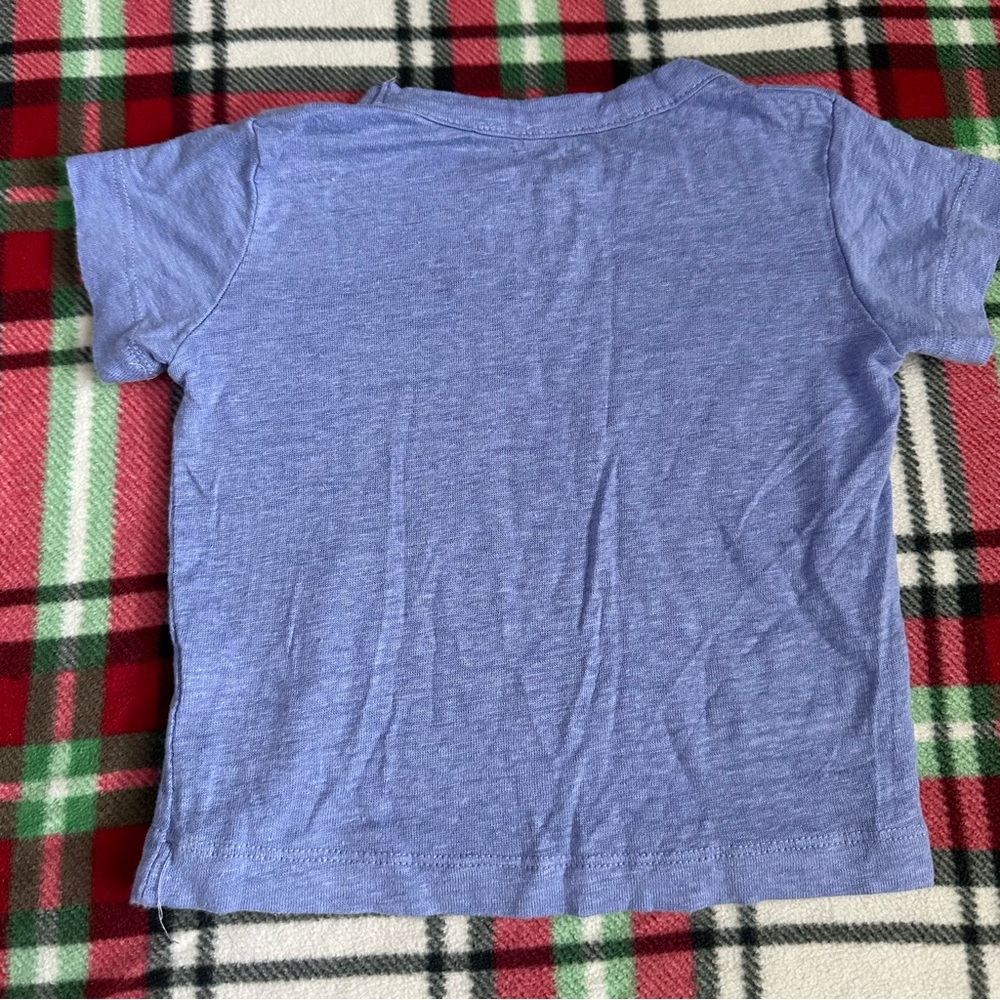 Chaser Peace Embroidered Linen Tee - Picture 6 of 6